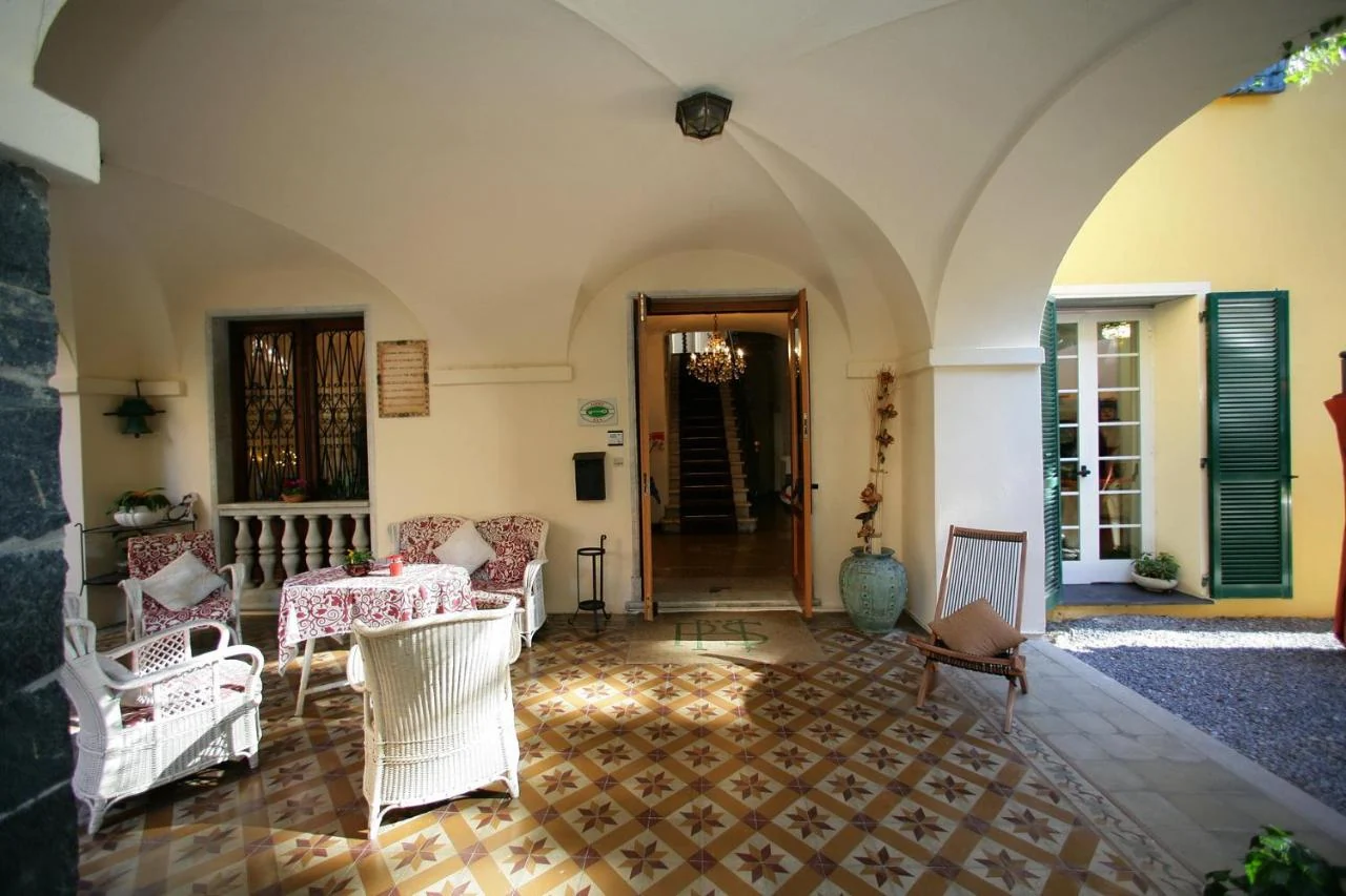 The villa interior