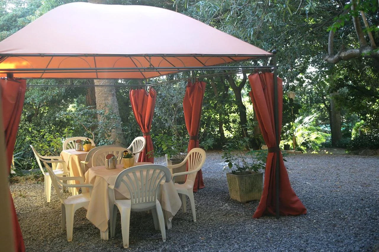 The gazebo in the park
