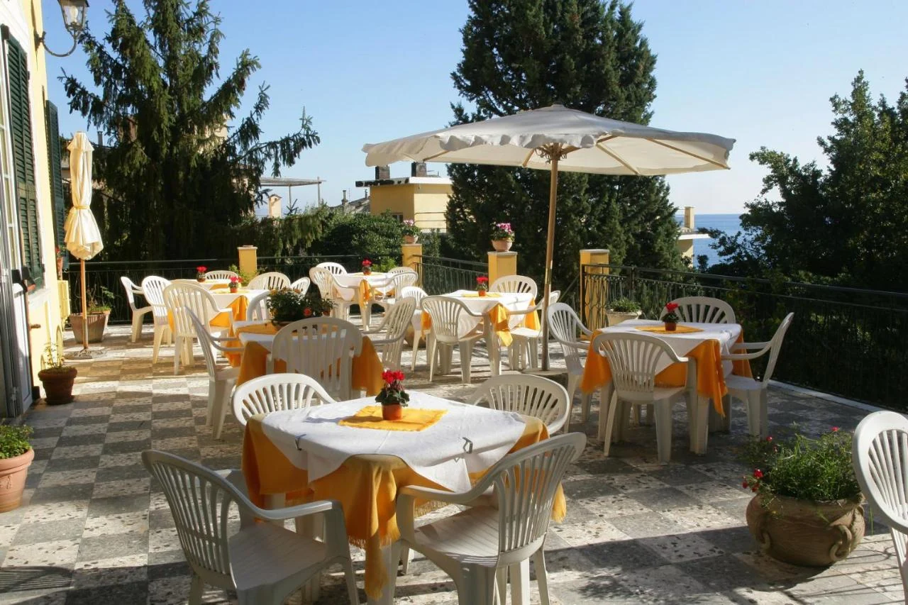 The terrace of Hotel Sereno